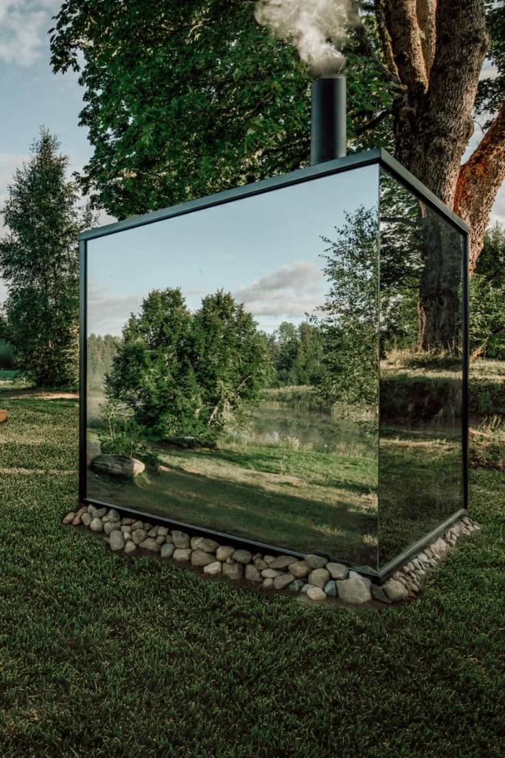 Mirror Sauna