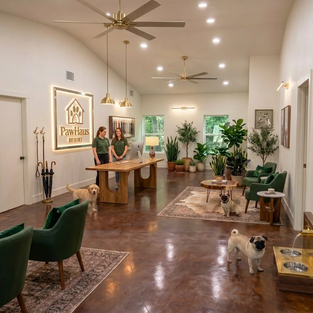 The lobby